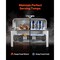 Stainless Steel Roll Top Chafing Dish 9Qt Complete Buffet Set with Stand and Pan